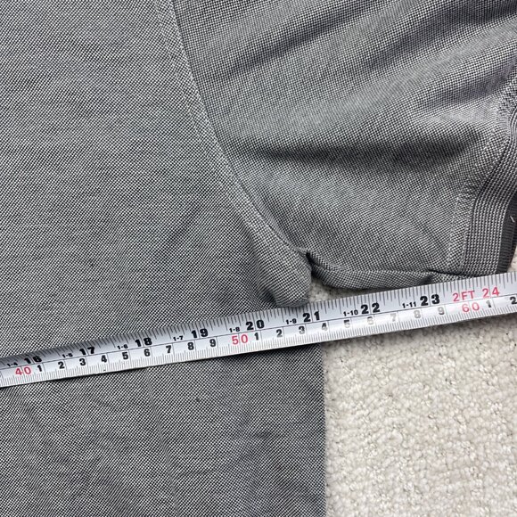 Ferrante T-Shirt Mens 56 Grey Golf Casual Made in Italy V-neck Short Sleeve - Picture 10 of 16